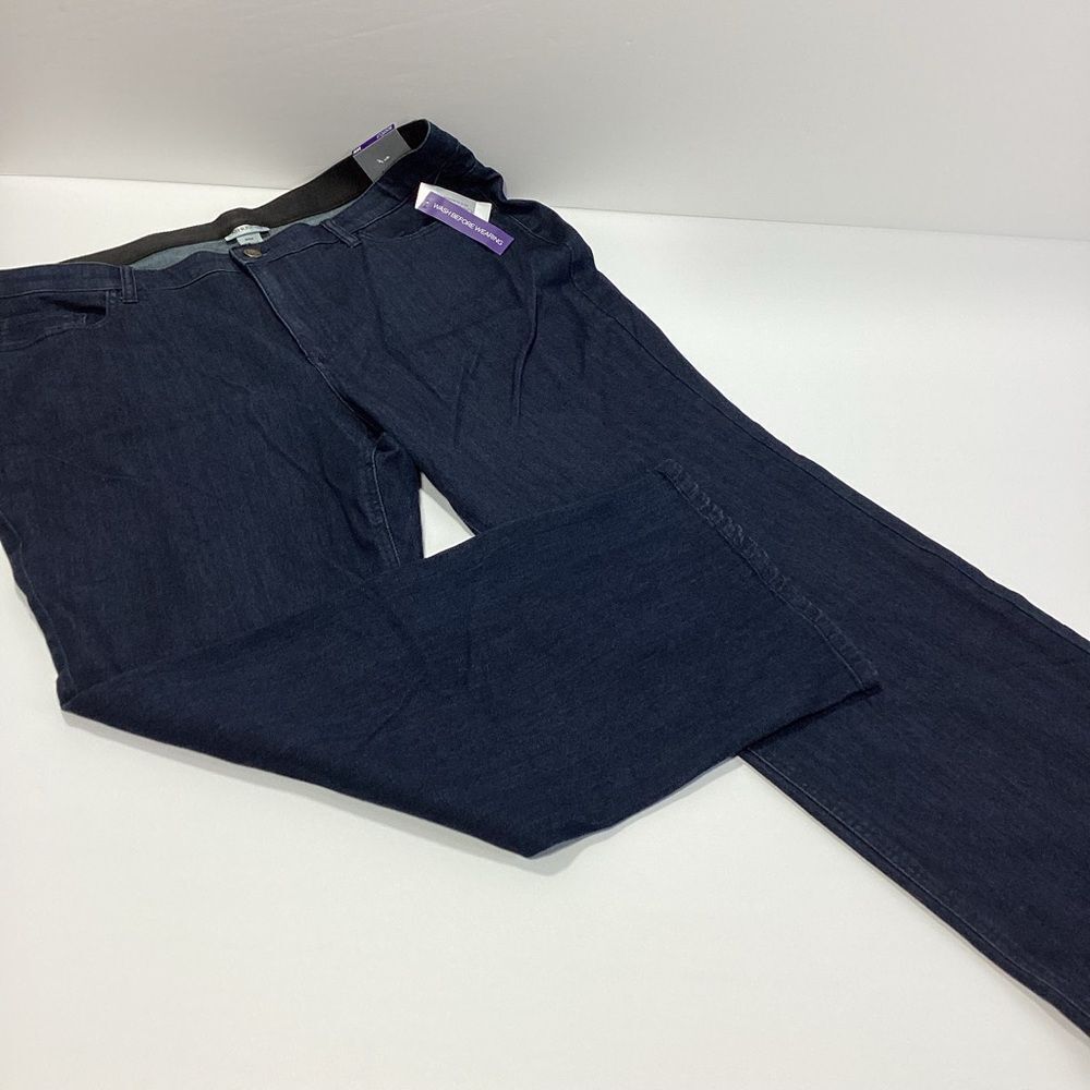 Catherines Bootcut Jeans The Universal Jean Dark Wash 24W NWT